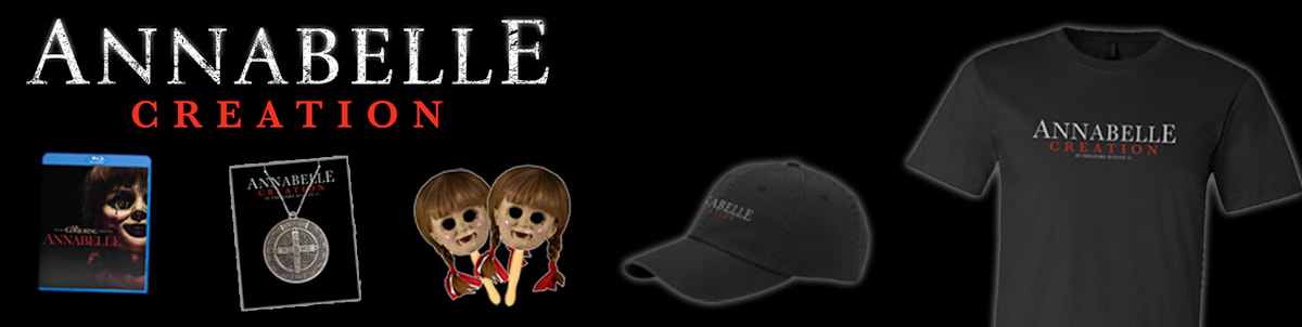 Now Available in the Regal Crown Club Rewards Center - Exclusive Annabelle: Creation Merchandise