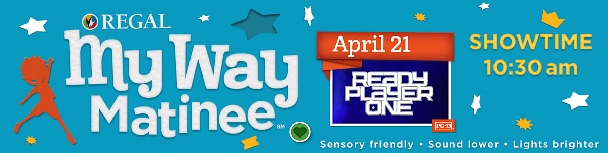 My Way Matinee - sensory friendly, sound lower, lights brighter