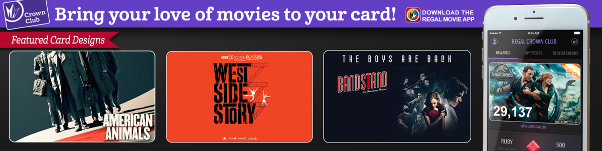 Download the mobile app today and select a card skin, check and redeem credits.