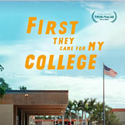 First They Came for My College Poster 0