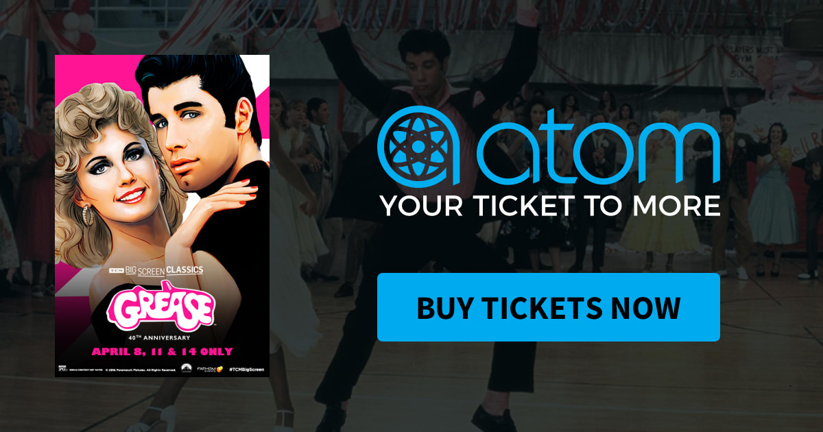 Grease 40th Anniversary (1978) presented by TCM Showtimes, Tickets