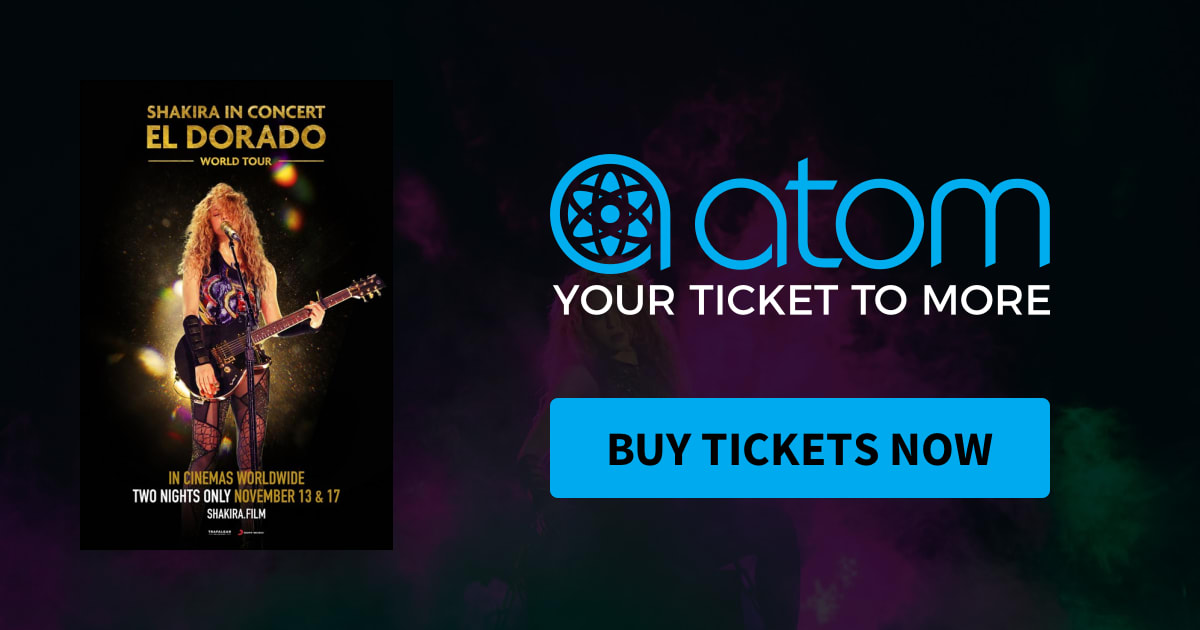 Shakira In Concert El Dorado World Tour Showtimes Tickets Reviews Atom Tickets