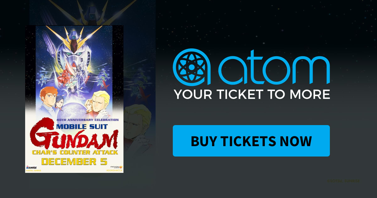 Gundam 40th Anniversary Celebration Chars Counterattack Showtimes Tickets Reviews Atom Tickets