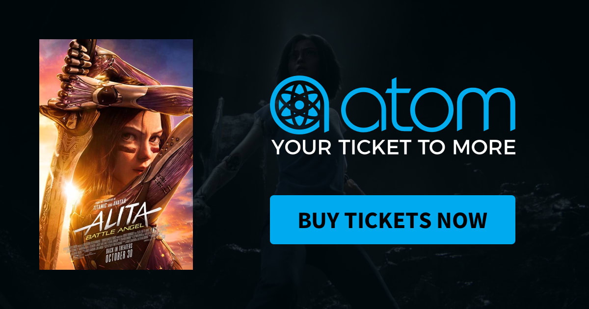Alita: Battle Angel | Showtimes, Tickets & Reviews - Atom ...