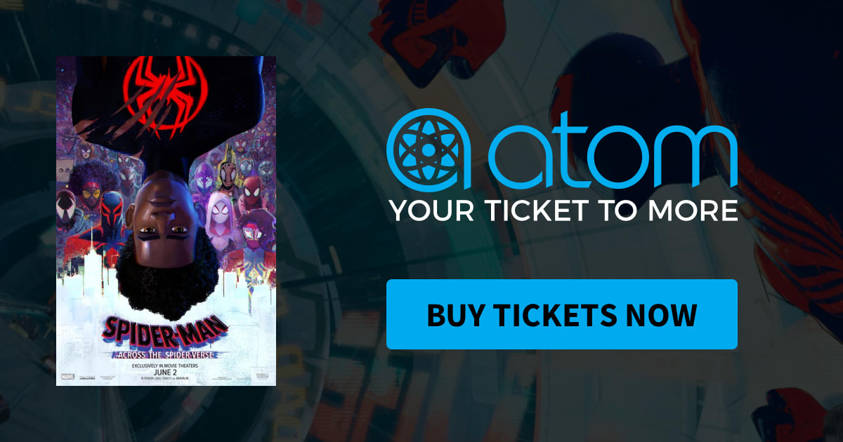 SpiderMan Across the SpiderVerse Showtimes, Tickets & Reviews Atom Tickets