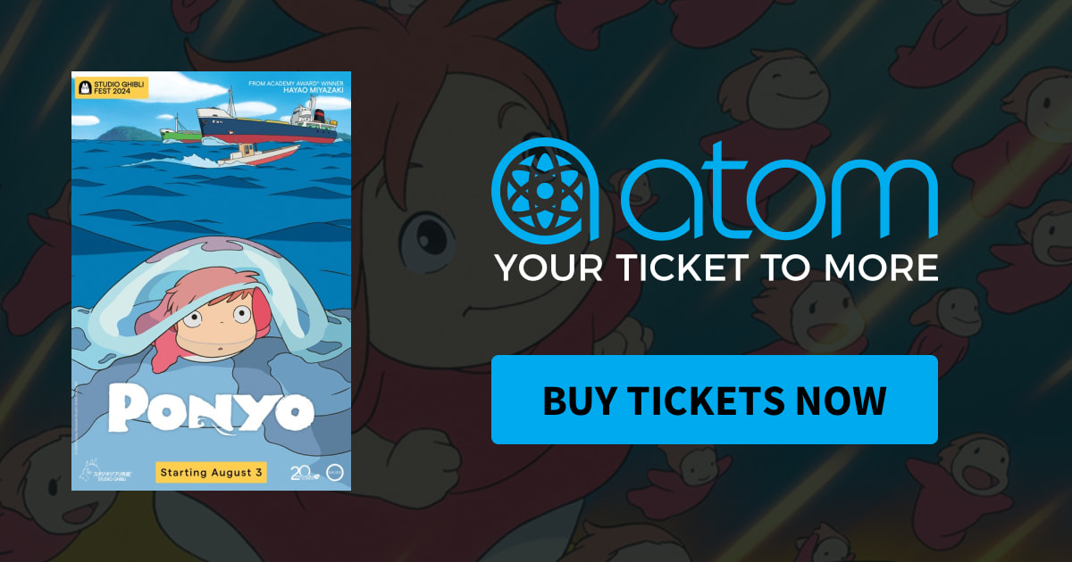 Ponyo Studio Ghibli Fest 2024 Showtimes, Tickets & Reviews Atom