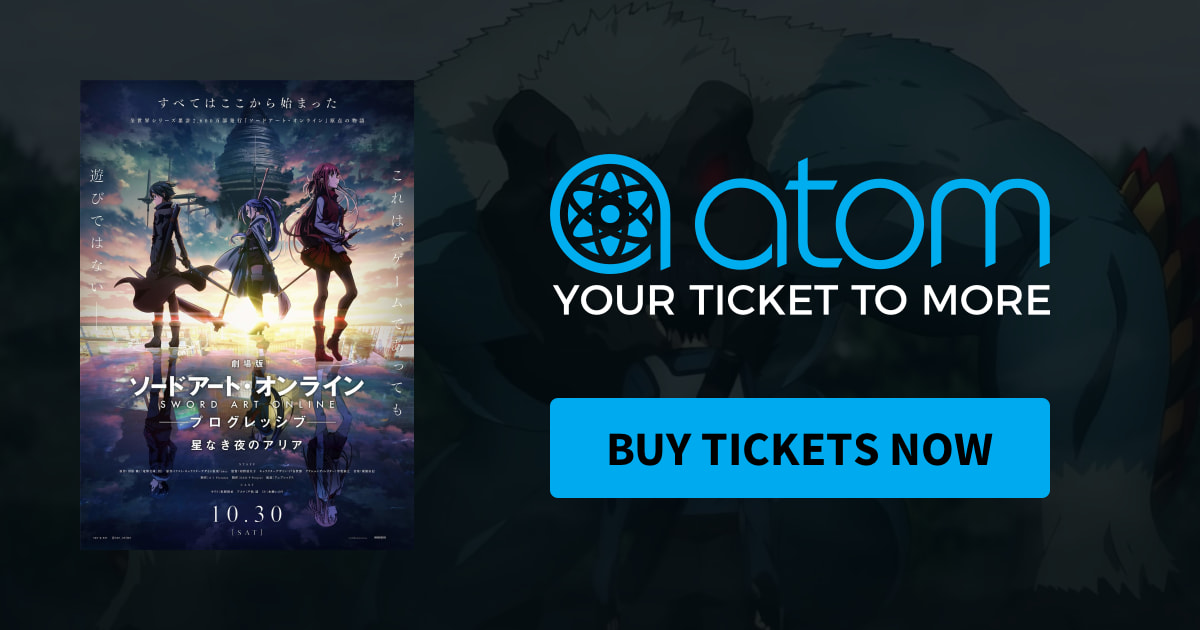 Sword Art Online Progressive Movie Sequel Tickets Now On Sale