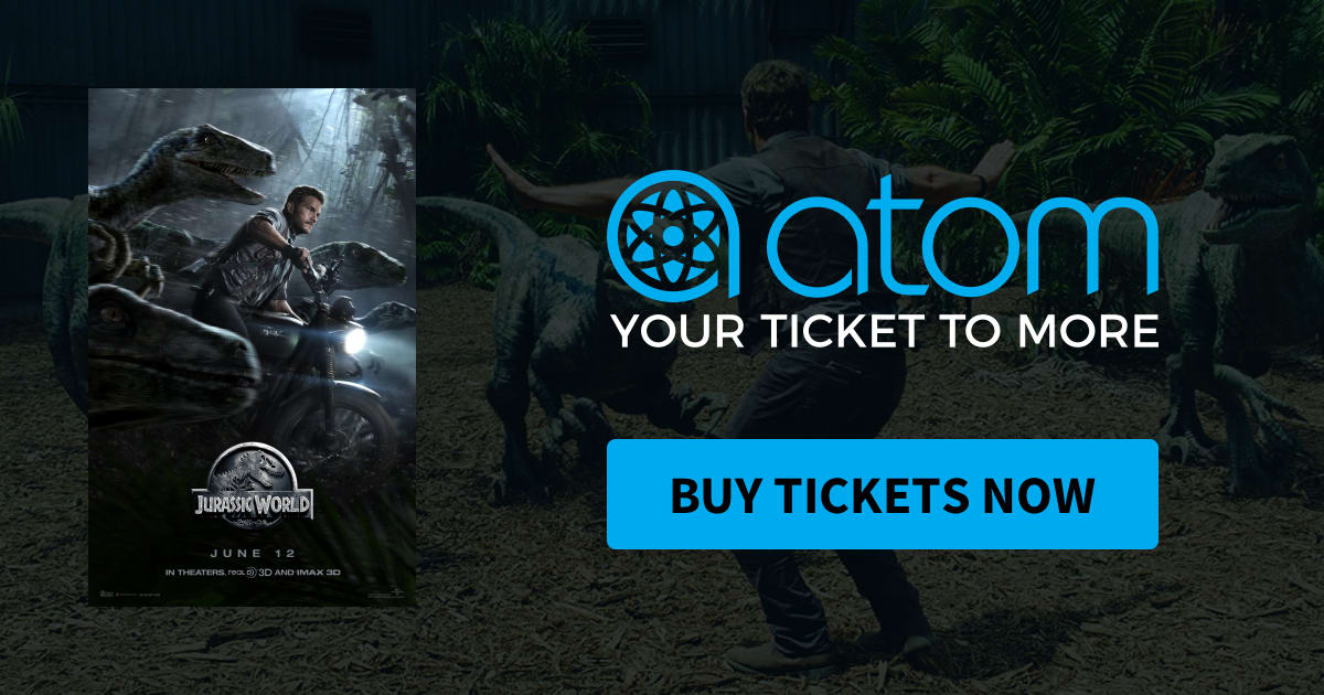 Jurassic World Showtimes Tickets Reviews Atom Tickets