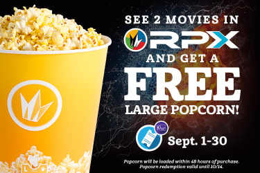 Free popcorn coupon regal cinemas