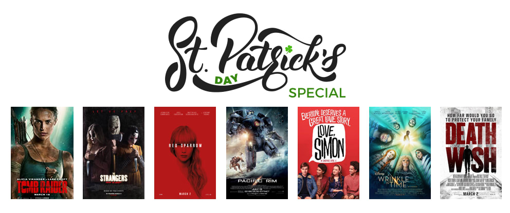 $7 Off of 7 Movies for a Select Time, While Supplies Last