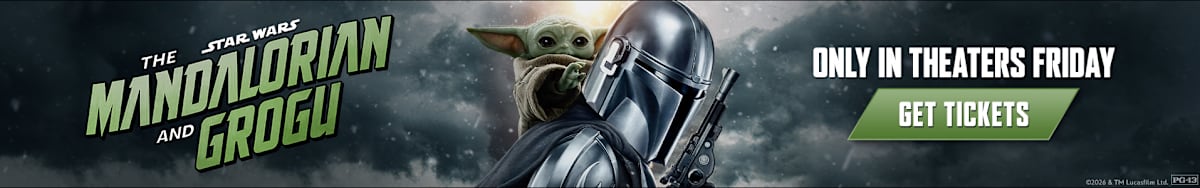 Buy tickets for Star Wars: The Mandalorian and Grogu!