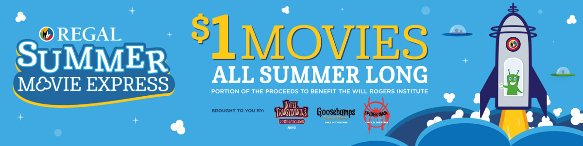 Regal Summer Movie Express $1 summertime movies