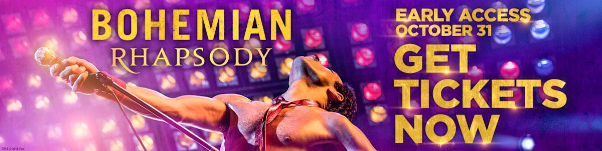 Bohemian Rhapsody - Movie Tickets & Showtimes
